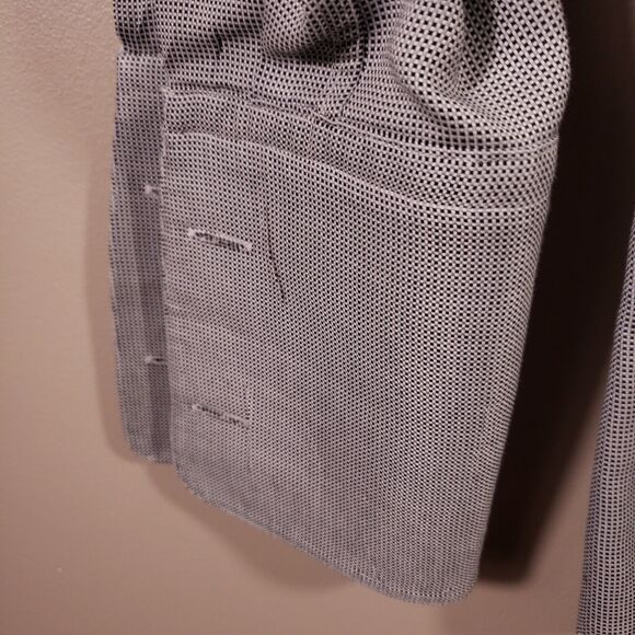 Ermenegildo Zegna Shirt Mens SIZE 16/41 Gray Button French Cuff Long Sleeve - Picture 8 of 12